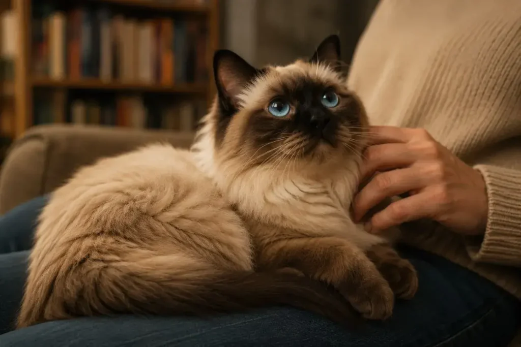 Cozy cat nap in a warm nook