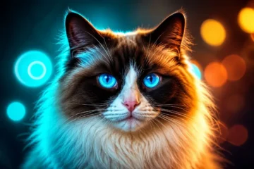 Ragdoll Cat Mixed With Siamese