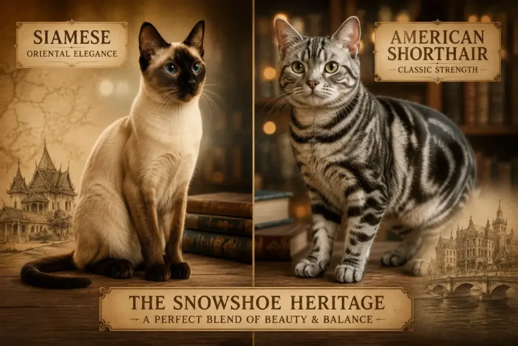 Siamese vs American Shorthair heritage Snowshoe Cat vs Ragdoll