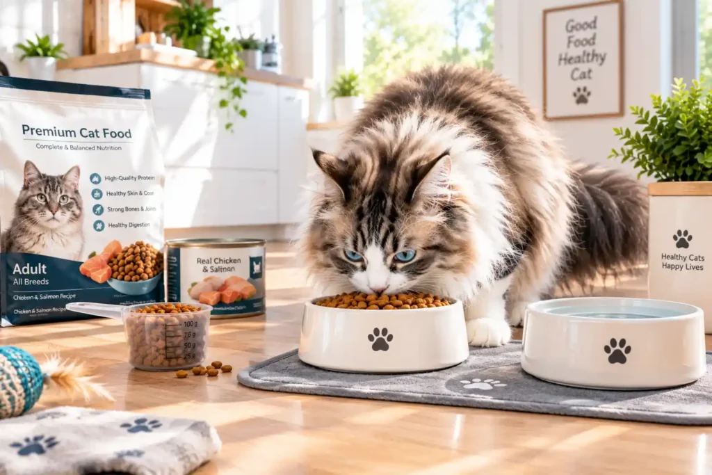 12 Fluffy Cat’s Healthy Mealtime