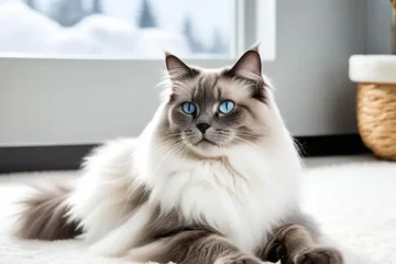 The Special Dark Gray Ragdoll Cat 001