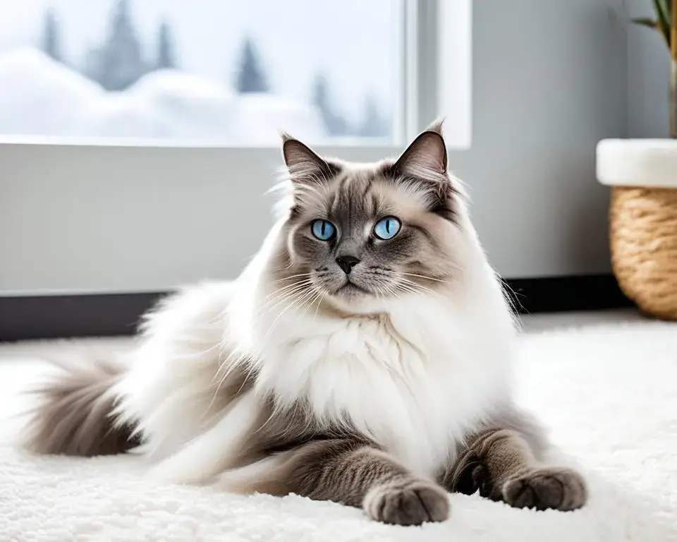 The Special Dark Gray Ragdoll Cat 001
