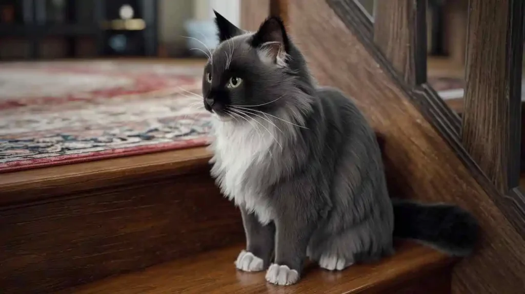 Ragamuffin Black Ragdoll Cat 1